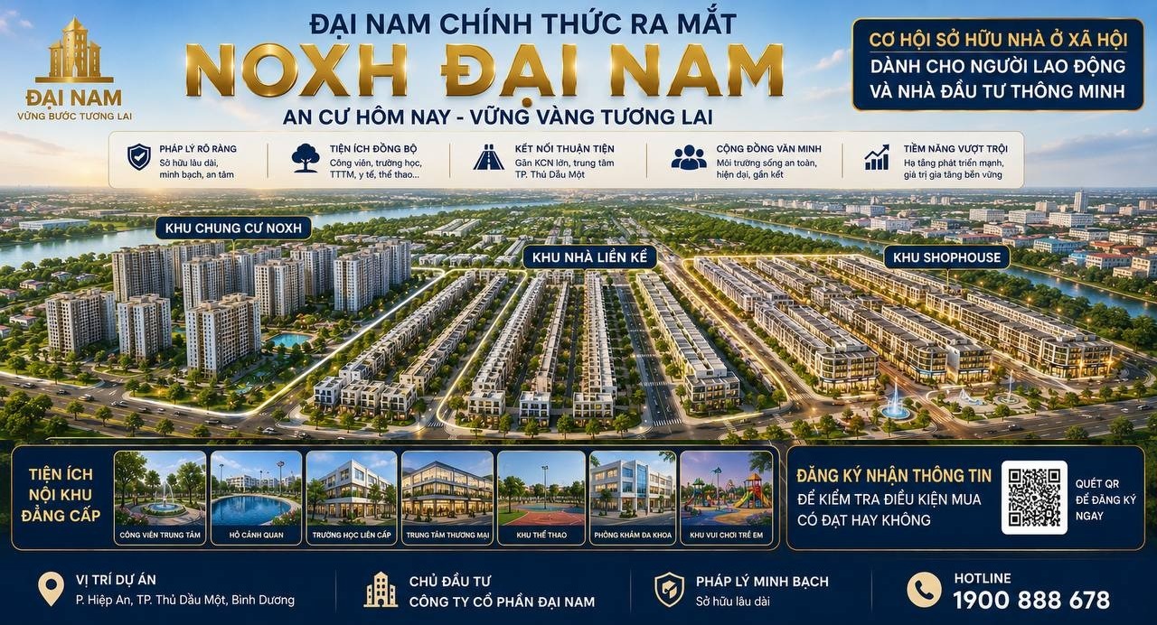 Tổng quan dự án – Nhà ở xã hội Đại Nam